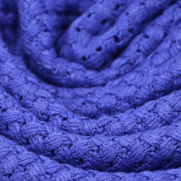 Winter Chunky Knit Scarf for Women Large Oversized Warm Cozy for Cold Weather - Picture 6 of 7